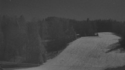 Dojezd hlavní sjezdovky