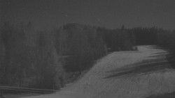 Dojezd hlavní sjezdovky