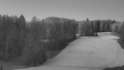 Dojezd hlavní sjezdovky