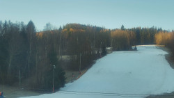 Dojezd hlavní sjezdovky