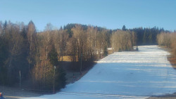 Dojezd hlavní sjezdovky