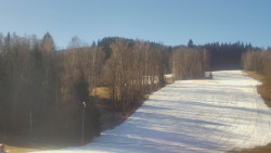 Dojezd hlavní sjezdovky