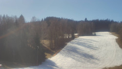 Dojezd hlavní sjezdovky