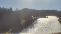 Dojezd hlavní sjezdovky