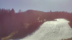 Dojezd hlavní sjezdovky