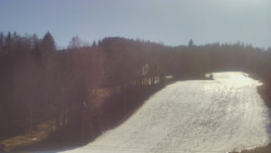 Dojezd hlavní sjezdovky