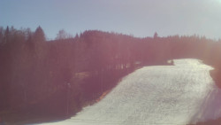 Dojezd hlavní sjezdovky