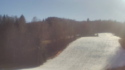 Dojezd hlavní sjezdovky