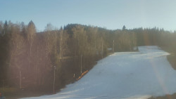 Dojezd hlavní sjezdovky