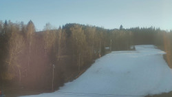 Dojezd hlavní sjezdovky