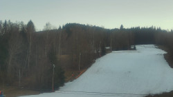 Dojezd hlavní sjezdovky