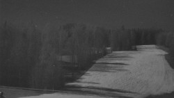 Dojezd hlavní sjezdovky