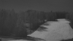 Dojezd hlavní sjezdovky