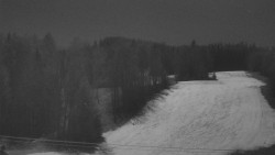 Dojezd hlavní sjezdovky