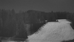 Dojezd hlavní sjezdovky