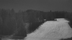 Dojezd hlavní sjezdovky