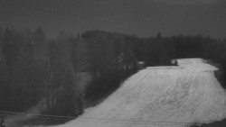 Dojezd hlavní sjezdovky