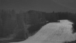 Dojezd hlavní sjezdovky