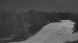 Dojezd hlavní sjezdovky