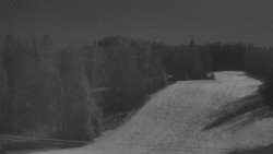 Dojezd hlavní sjezdovky