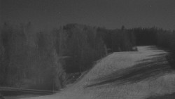 Dojezd hlavní sjezdovky