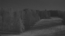 Dojezd hlavní sjezdovky