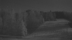 Dojezd hlavní sjezdovky