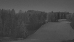 Dojezd hlavní sjezdovky