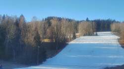 Dojezd hlavní sjezdovky