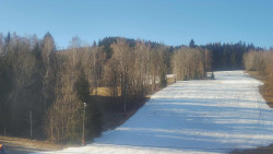 Dojezd hlavní sjezdovky