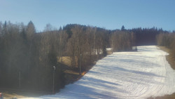 Dojezd hlavní sjezdovky