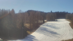 Dojezd hlavní sjezdovky