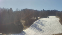 Dojezd hlavní sjezdovky