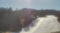 Dojezd hlavní sjezdovky