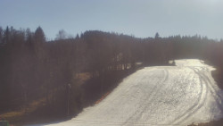 Dojezd hlavní sjezdovky