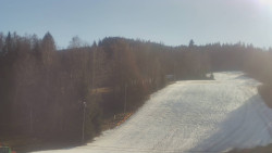 Dojezd hlavní sjezdovky