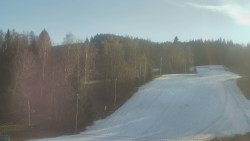 Dojezd hlavní sjezdovky