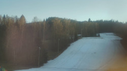 Dojezd hlavní sjezdovky