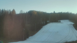 Dojezd hlavní sjezdovky