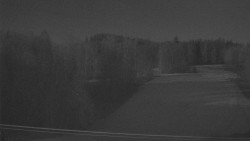 Dojezd hlavní sjezdovky