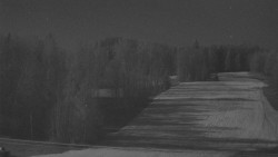 Dojezd hlavní sjezdovky