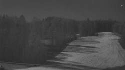 Dojezd hlavní sjezdovky