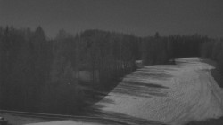 Dojezd hlavní sjezdovky