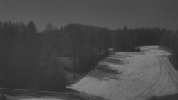 Dojezd hlavní sjezdovky