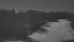 Dojezd hlavní sjezdovky