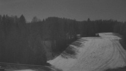 Dojezd hlavní sjezdovky