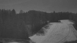 Dojezd hlavní sjezdovky