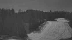 Dojezd hlavní sjezdovky