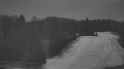 Dojezd hlavní sjezdovky