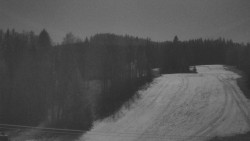 Dojezd hlavní sjezdovky